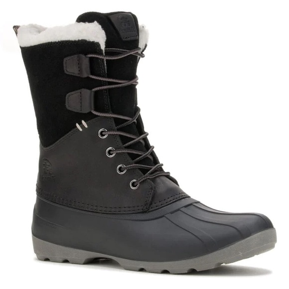 Kamik “Simona” Insulated Waterproof Winter Boots • Size 7 • Black - Picture 8 of 8